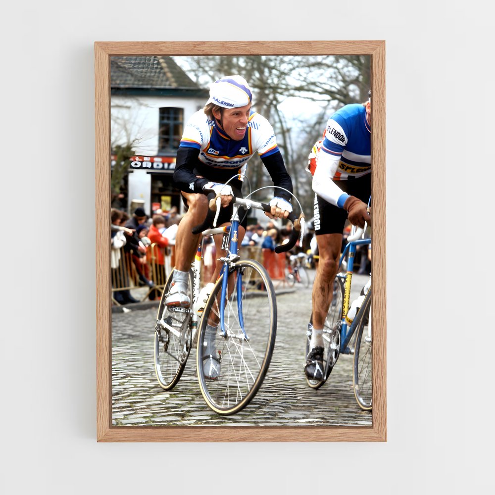 Poster Les Roues de la Victoire – affiche Cyclisme (vue 4)